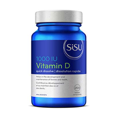 Sisu Vitamin D3 1000IU 200 Tablets