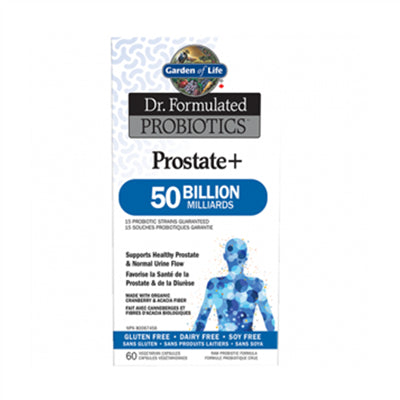 男士前列腺益生菌 500億 60粒 素食膠囊 Garden of Life Dr. Formulated Probiotics Prostate + 50 Billion SS 60 VCapsules