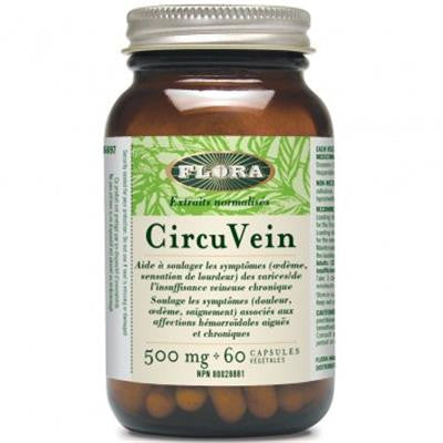 減輕靜脈曲張膠囊 Flora Circu Vein 500 mg 60 VCapsules