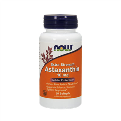 Now Astaxanthin 10 mg 60 Softgels