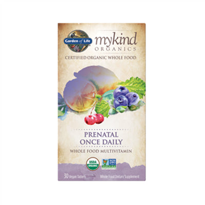 有機孕婦每日多種維生素 30錠 Garden of Life MyKind Organics Prenatal Once Daily 30 Vegan Tablets