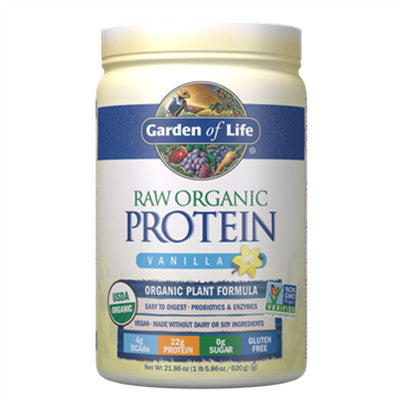 Garden of Life Raw Organic Plant Protein Vanilla 624g