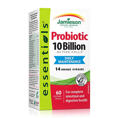Jamieson Probiotic 10 Billion 60 Vcaps