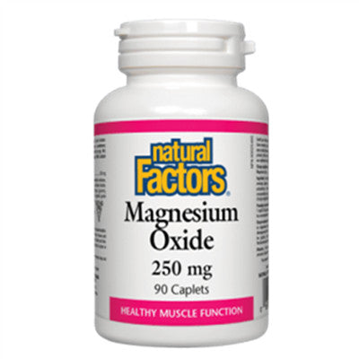 Natural Factors Magnesium Oxide 250mg 90 Caps