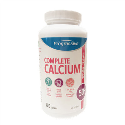 Progressive Complete Calcium For Women 50+ 120 Caplets