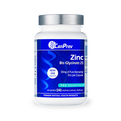 Canprev Zinc Bis-Glycinate 25mg 240 VCaps