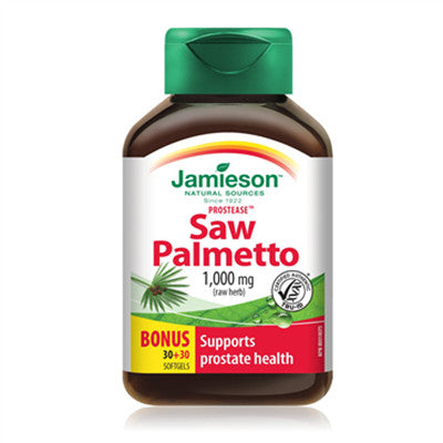 Jamieson Saw Palmetto Bonus 30+30 Softgels