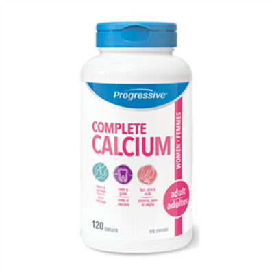 Progressive Complete Calcium For Adult Women 120 Caplets