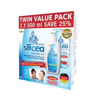Hubner Silicea Gel TWIN Value Pack x 2 500ml