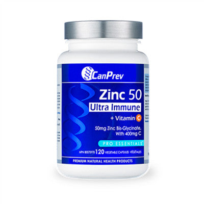 Canprev Zinc  50 Ultra Immune + Vitamin C 120 VCaps