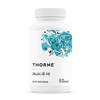 Thorne 维生素B#6素食膠囊 60粒