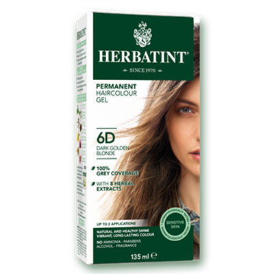 天然染髮劑 Herbatint (6D-Dark Golden Blonde) Herbal Hair Color