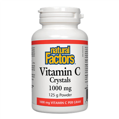 維他命C水晶粉末 1000毫克 125克 Natural Factors Vitamin C 1000 mg Crystals Powder 125 g