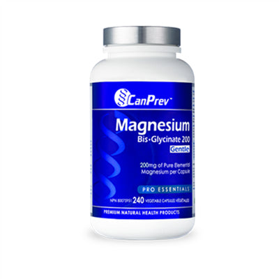 CanPrev Magnesium Bis-Glycinate 200mg Gentle 240 VCapsules