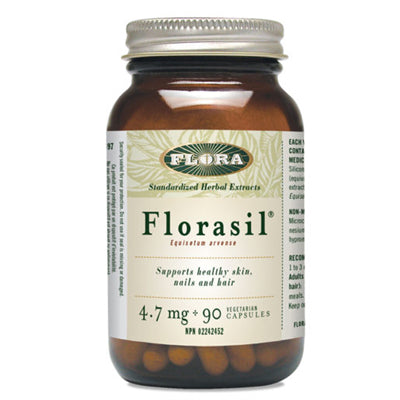 植物性二氧化硅 素食膠囊 90粒 Flora Florasil 90 VCapsules