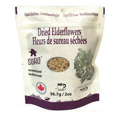 Suro Dried Organic Elderflowers 56.7g