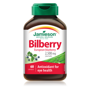 Jamieson Bilberry 25 mg 60 Capsules