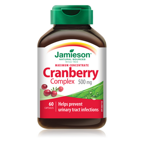 Jamieson Maximum Concentrate Cranberry Complex 500 mg 60 Capsules
