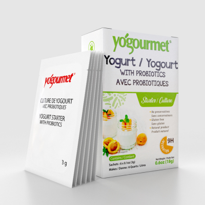 Yogourtmet Yogurt with Probiotics Starter Kit 6 x 3g