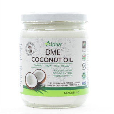 Alpha DME Organic Virgin Coconut Oil