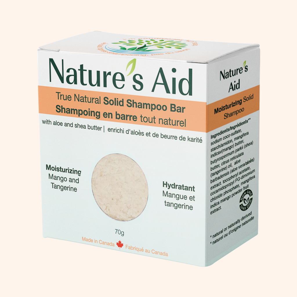Nature's Aid Mango & Tangerine Solid Shampoo Bar