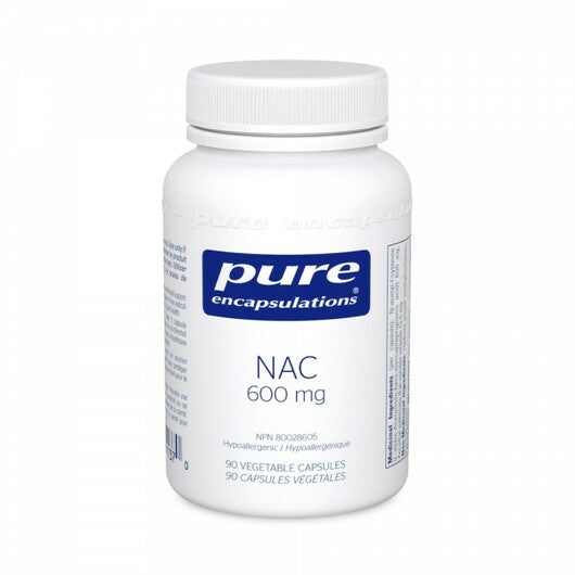 Pure Encapsulation NAC-600mg 90 Caps