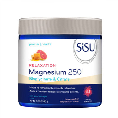 Sisu Relaxation Magnesium 250 Honey Grapefruit 133g