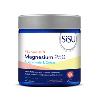 Sisu Relaxation Magnesium 250 Raspberry Lemonade 133g
