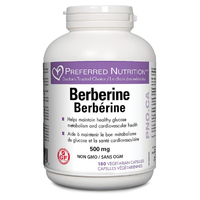 Preferred Nutrition Berberine 180 VCaps