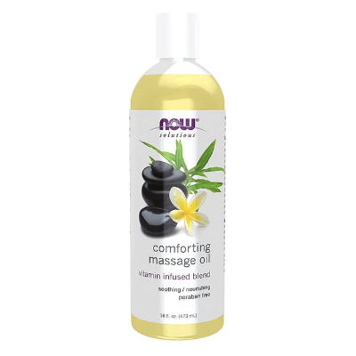 Now Comforting Massage Oil 473ml
