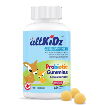 AllKidz Probiotic Gummies 80 Count