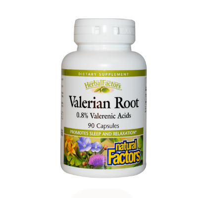 Natural Factors Valerian Root 300mg 90 Caps
