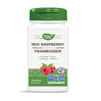 Nature's Way Red Raspberry 450 mg 100 Capsules