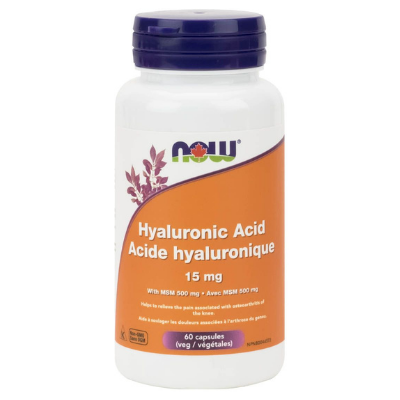 Now Hyaluronic Acid 100 mg 60 VCaps