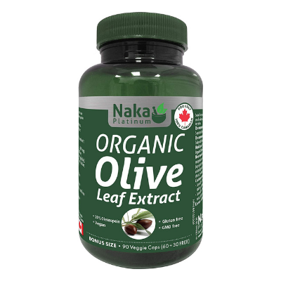 Naka Organic Olive Leaf 90VCaps