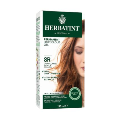 天然染髮劑 Herbatint (8R-Light Copper Blonde) Herbal Hair Color