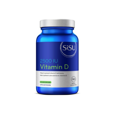 SISU Vitamin D3 2,500 IU Tablets