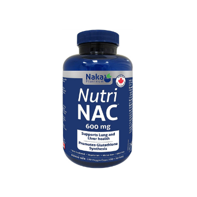 Naka Platinum NAC(N‐乙醯半胱氨酸)素食膠囊 600 毫克 150 粒