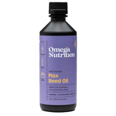 Omega Nutrition Organic Flax Seed Oil 355 ml