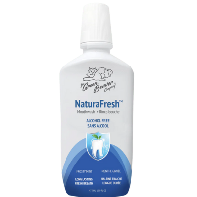 Green Beaver NaturaFresh Mouthwash Frosty Mint 473ml