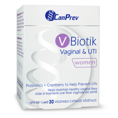 Canprev V-Biotik Vaginal & UTI 30VCaps
