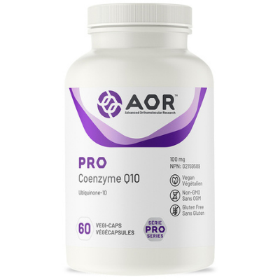 AOR PRO Coenzyme Q10 Ubiquinone-10 100mg 60 Caps