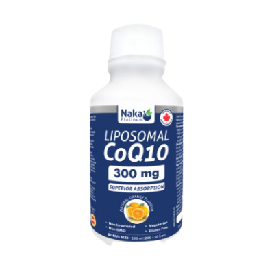 Naka LIPOSOMAL COQ10 300MG (ORANGE) – 250M