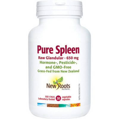 New Roots Pure Spleen 650mg 30Vcaps