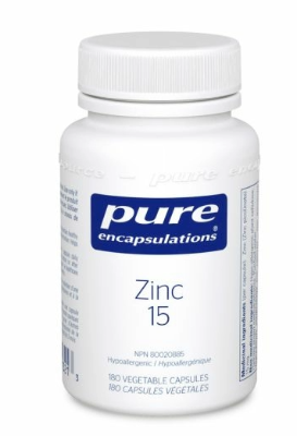 Pure Encapsulation Zinc 15 180 Caps