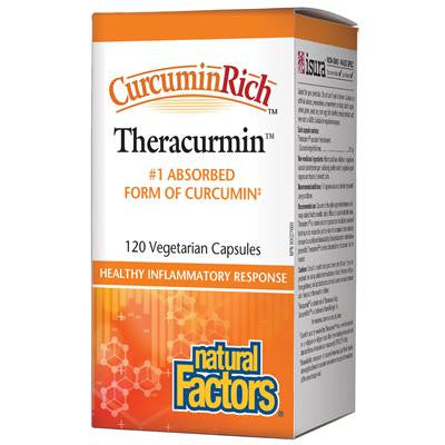Natural Factors CurcuminRich Theracurmin 30 mg 120 VCapsules