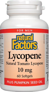 Natural Factors Lycopene 10mg 60 Softgels