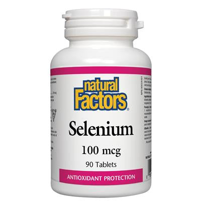 硒錠劑 100微克 90锭 Natural Factors Selenium 100mcg 90 Tabs