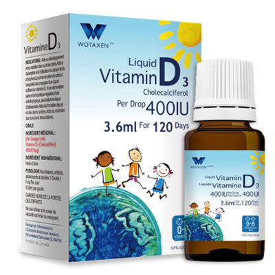 Wotaxen Liquid Vitamin D3 0-8 3.6ml