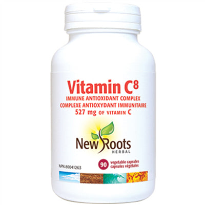 New Roots Vitamin C8 572mg 90 VCapsules